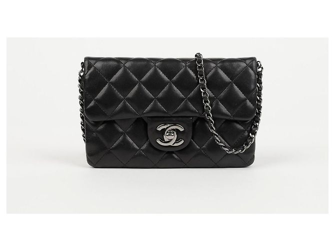 Chanel Borsa a tracolla con patta e logo CC - vista 2