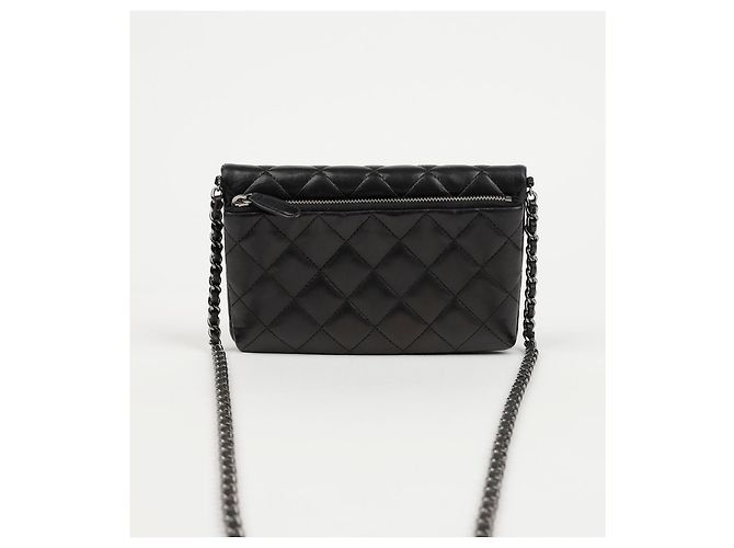 Chanel Borsa a tracolla con patta e logo CC - vista 5