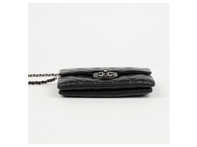 Chanel Borsa a tracolla con patta e logo CC - vista 7