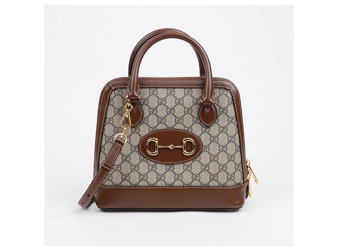 Gucci Bolso Horsebit Small Marrón - vista 2