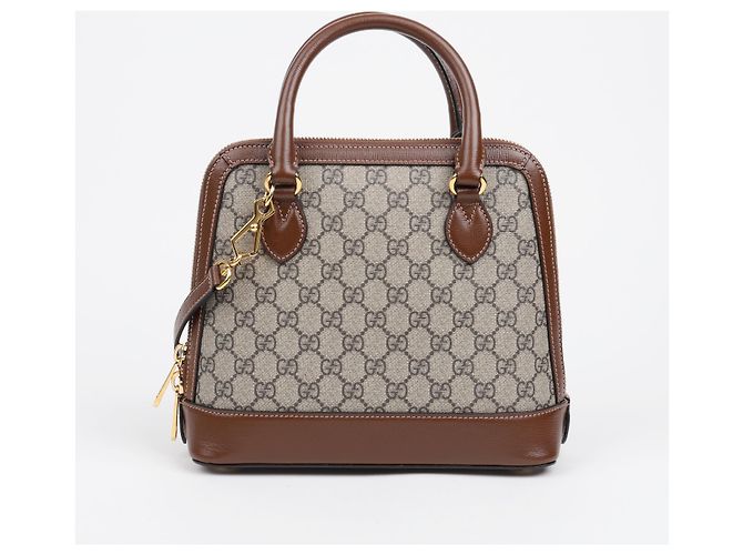 Gucci Bolso Horsebit Small Marrón - vista 3