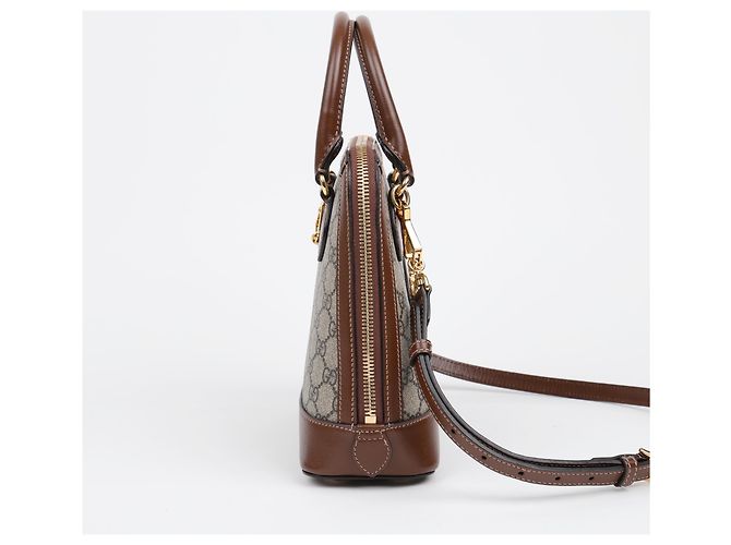 Gucci Bolso Horsebit Small Marrón - vista 5