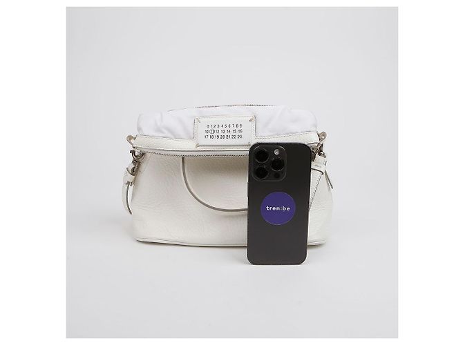 Maison Martin Margiela Mini Schultertasche Weiß - Ansicht 10