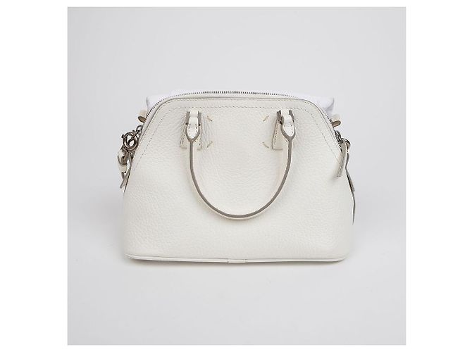 Maison Martin Margiela Mini Schultertasche Weiß - Ansicht 3