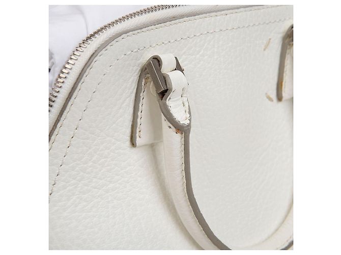 Maison Martin Margiela Mini Schultertasche Weiß - Ansicht 4