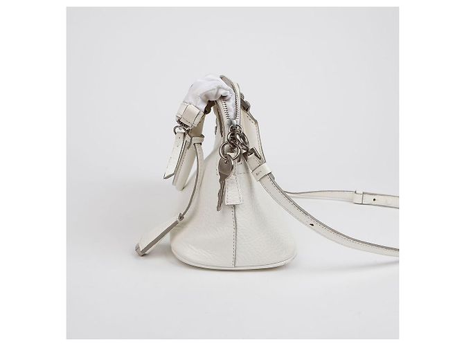 Maison Martin Margiela Mini Schultertasche Weiß - Ansicht 5
