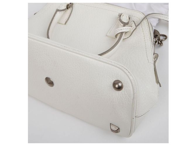 Maison Martin Margiela Mini Schultertasche Weiß - Ansicht 8