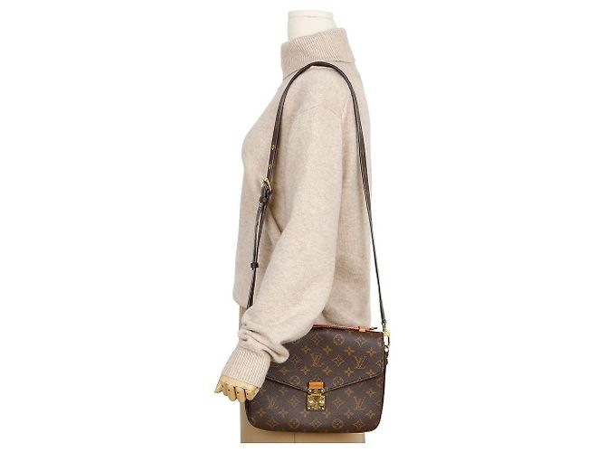 Louis Vuitton Borsa a spalla e tote Pochette Metis Monogram Canvas - vista 12