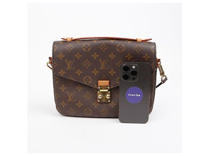 Louis Vuitton Borsa a spalla e tote Pochette Metis Monogram Canvas - vista 9