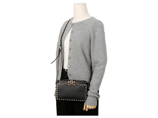 Valentino Borsa a tracolla Rockstud - vista 9