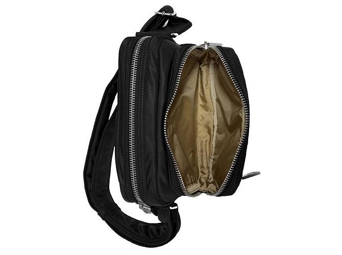 Burberry Borsa a tracolla Camera Logo in nylon nera - vista 12