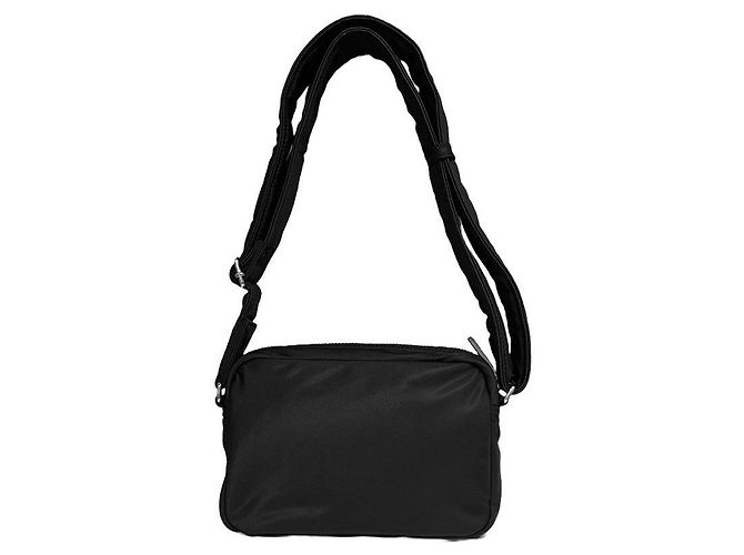 Burberry Borsa a tracolla Camera Logo in nylon nera - vista 7