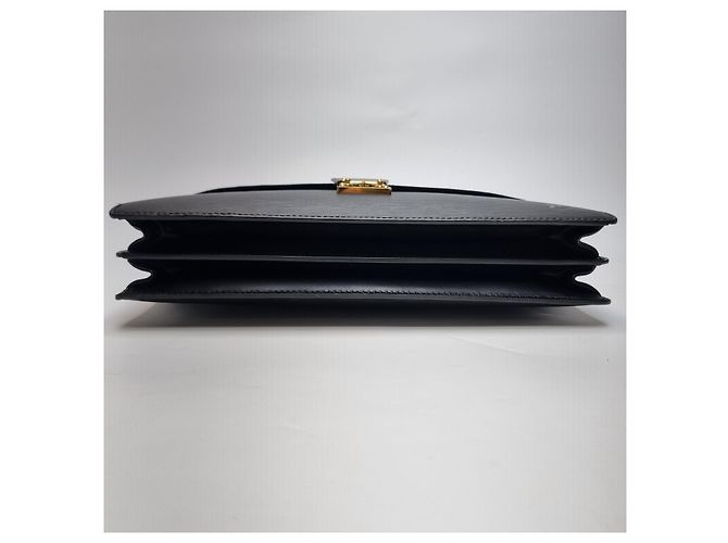 Louis Vuitton Borsa Documenti Epi Serviette Nera Unisex (Upper Grade, Valigetta) - vista 13