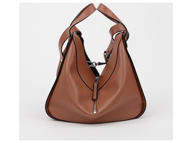 Loewe Small Hammock Schultertasche Braun - Ansicht 10