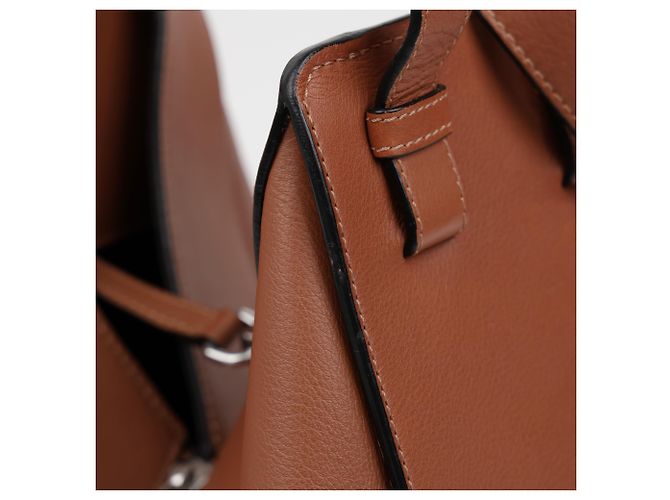 Loewe Small Hammock Schultertasche Braun - Ansicht 13
