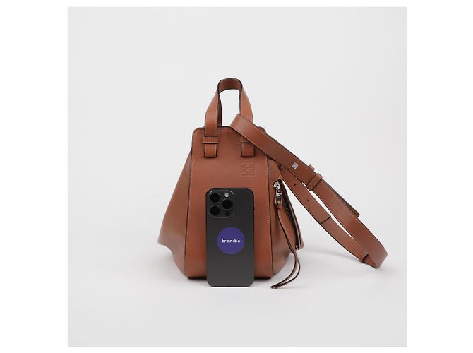 Loewe Small Hammock Schultertasche Braun - Ansicht 25