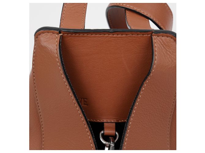 Loewe Small Hammock Schultertasche Braun - Ansicht 27