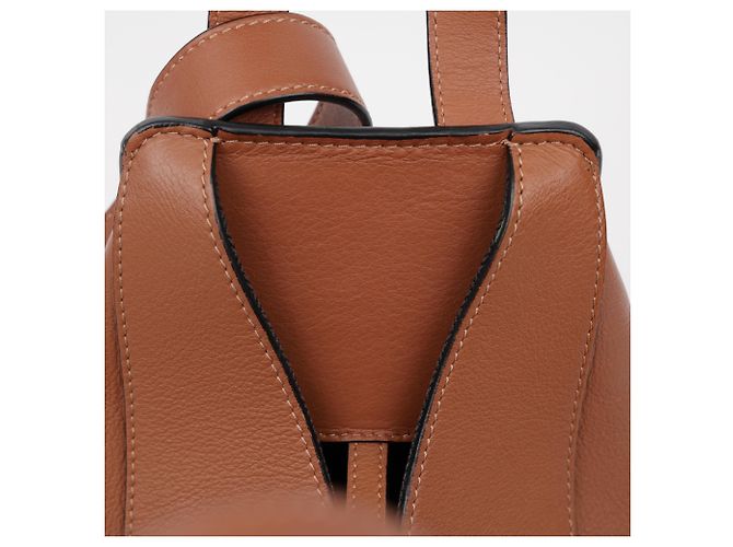 Loewe Small Hammock Schultertasche Braun - Ansicht 28