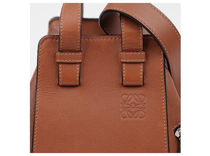 Loewe Small Hammock Schultertasche Braun - Ansicht 3