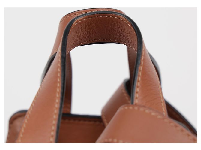 Loewe Small Hammock Schultertasche Braun - Ansicht 5