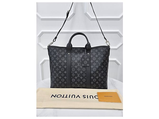 Louis Vuitton Borsa Tote Weekend Eclipse - vista 8