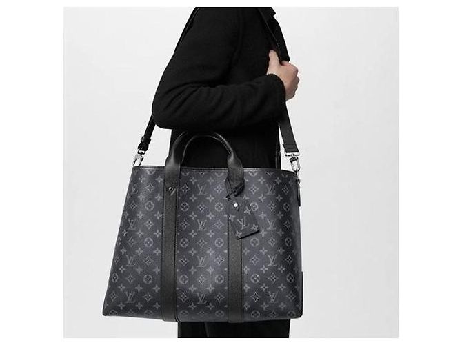 Louis Vuitton Borsa Tote Weekend Eclipse - vista 9