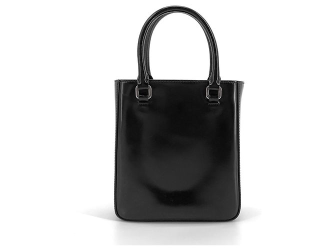 Prada Picca Borsa Tote a Tracolla in Pelle Spazzolata - vista 12