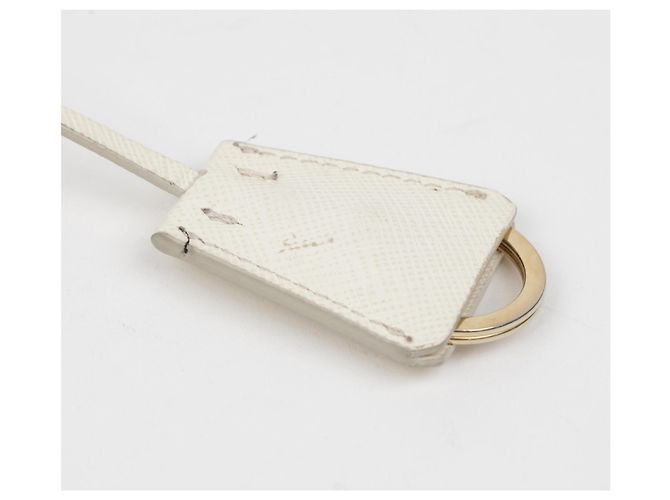 Prada Borsa a tracolla Saffiano Re-Edition White - vista 20