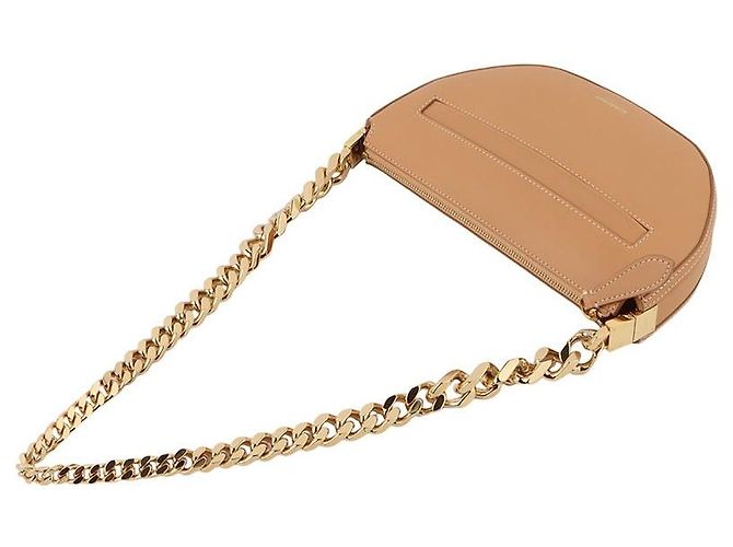 Burberry Mini borsa a tracolla Olympea in pelle con catena dorata - vista 4