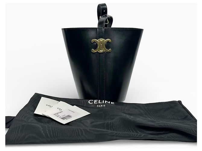 Céline Bolsa Bucket Triomphe de Ombro e Tiracolo Grade - vista 7