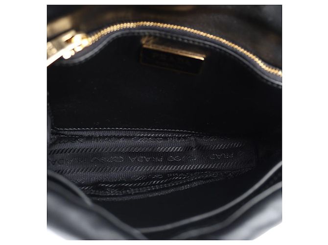 Prada Bolsa de Ombro Matelassê em Patchwork de Nappa com Corrente Dourada - vista 7