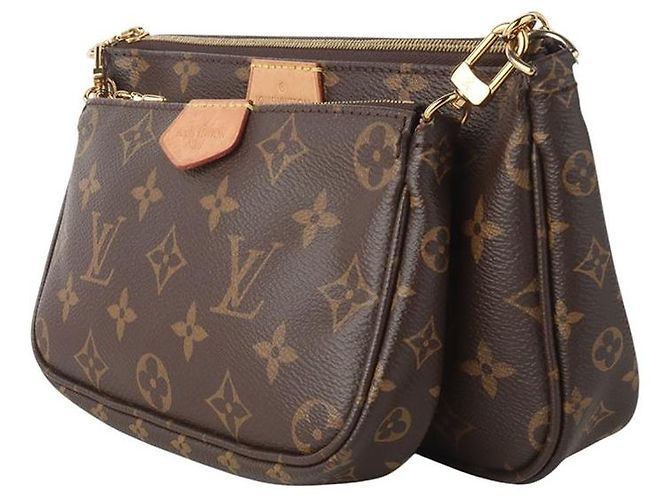 Louis Vuitton Monogram Multi Pochette Accessories Crossbody Pink - vista 2