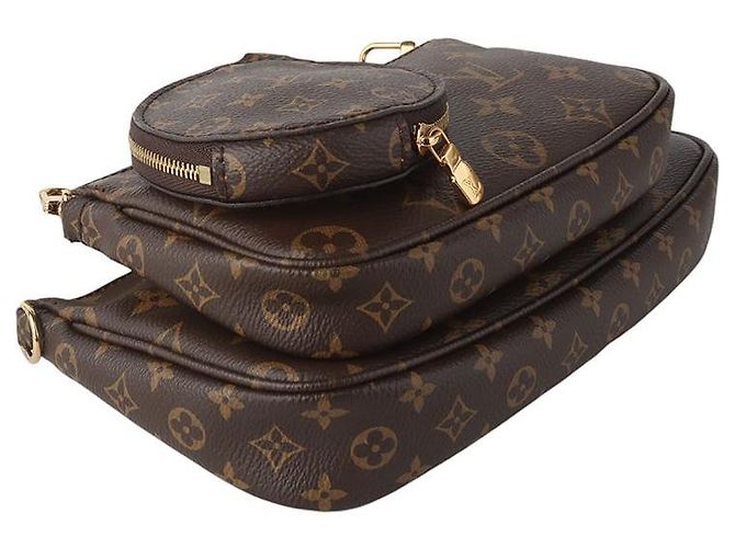Louis Vuitton Monogram Multi Pochette Accessories Crossbody Pink - vista 5