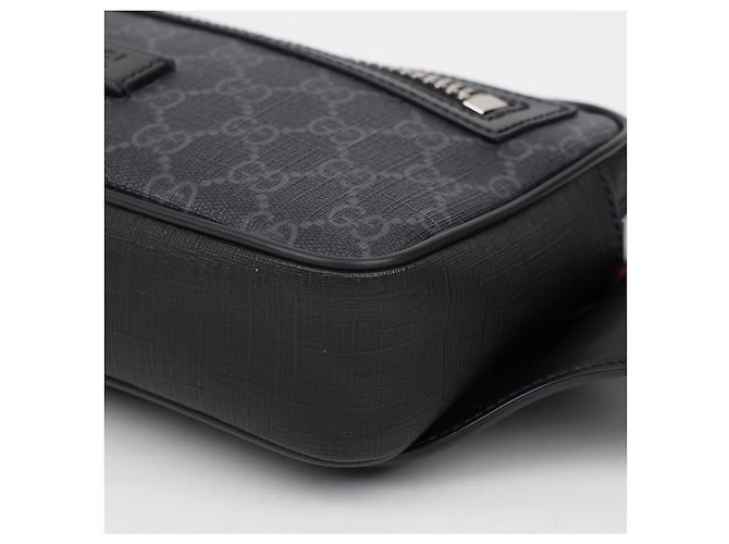 Gucci Borsello da cintura Soft GG Supreme Nero - vista 10