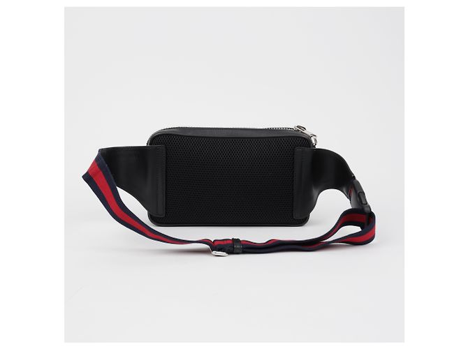 Gucci Borsello da cintura Soft GG Supreme Nero - vista 4