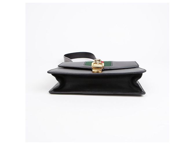 Gucci Picca Borsa a Tracolla Tote Nera - vista 10