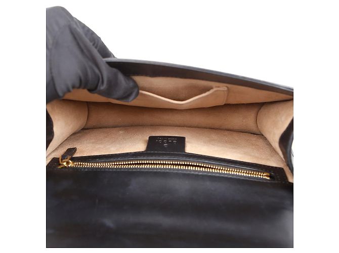 Gucci Picca Borsa a Tracolla Tote Nera - vista 15
