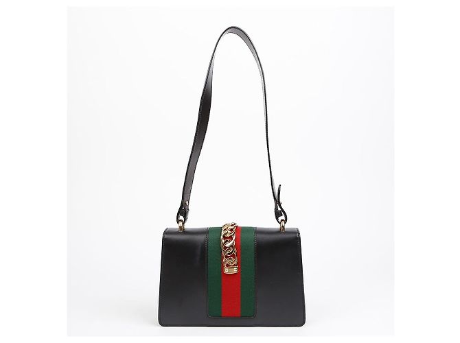 Gucci Picca Borsa a Tracolla Tote Nera - vista 5