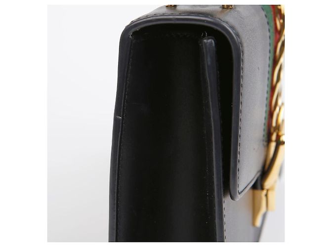 Gucci Picca Borsa a Tracolla Tote Nera - vista 8