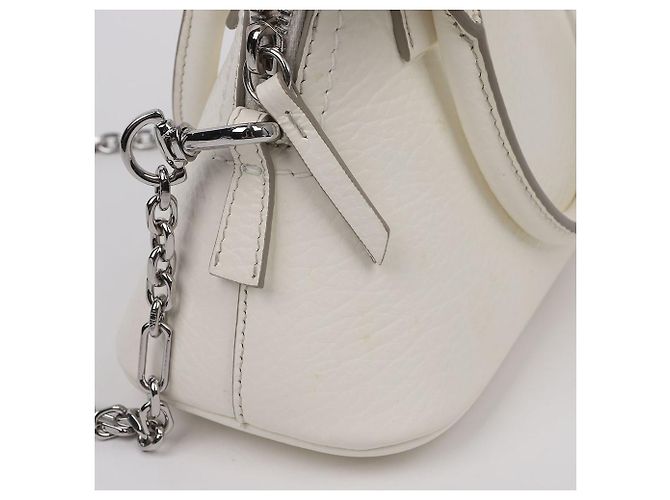 Maison Martin Margiela Maison Margiela Schultertasche Weiß Kalbsleder - Ansicht 9