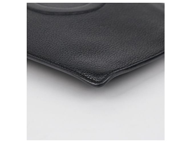Clutch Gancini Salvatore Ferragamo Nera in Pelle - vista 9