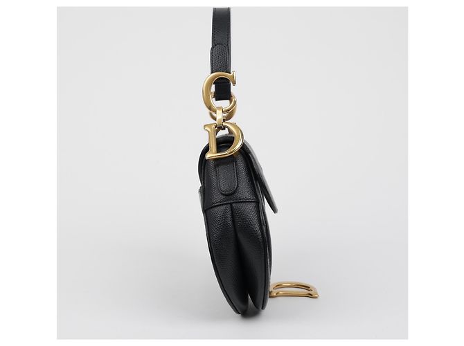Dior Mini Leder Saddle Tote Bag Schwarz - Ansicht 5
