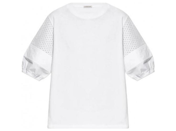 Moncler Camiseta de punto de algodón - vista 4