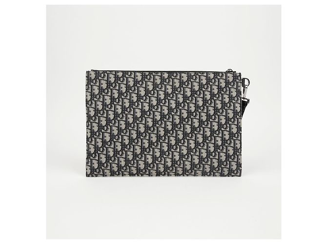 Dior Pochette Oblique Beige Black - vue 3