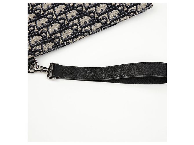 Dior Pochette Oblique Beige Black - vue 6