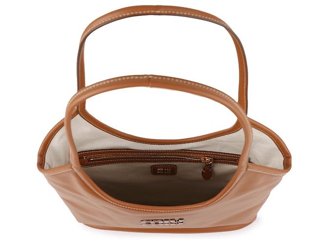 Miu Miu Ledertasche aus Kalbsleder Cognac - Ansicht 7