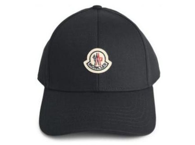 Cappellino da baseball Moncler Logo Nero - vista 4