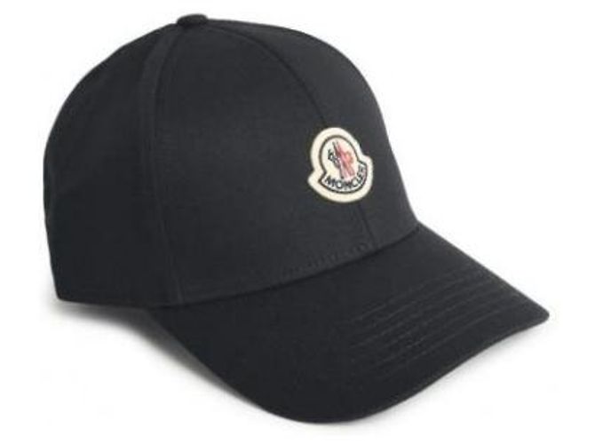 Cappellino da baseball Moncler Logo Nero - vista 5