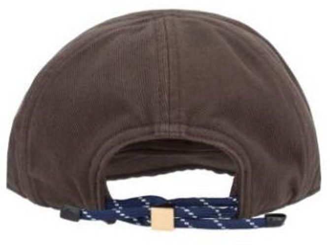 Miu Miu Cappellino baseball in denim - vista 6