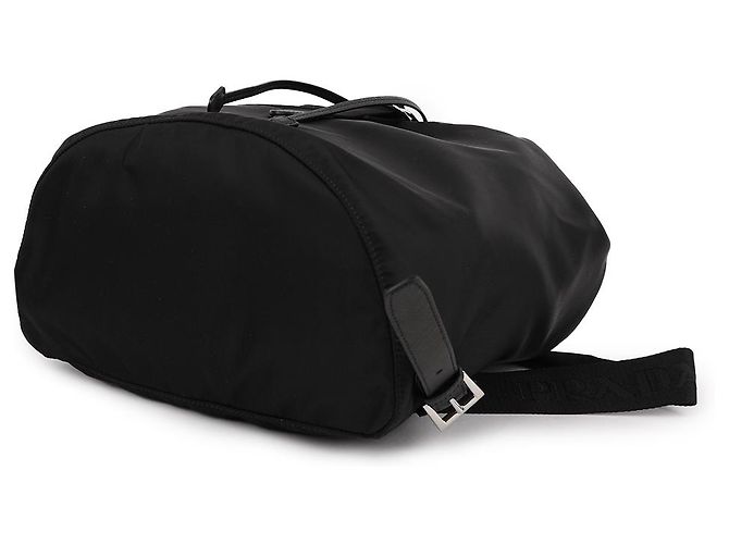 Zainetto Prada in nylon nero - vista 6